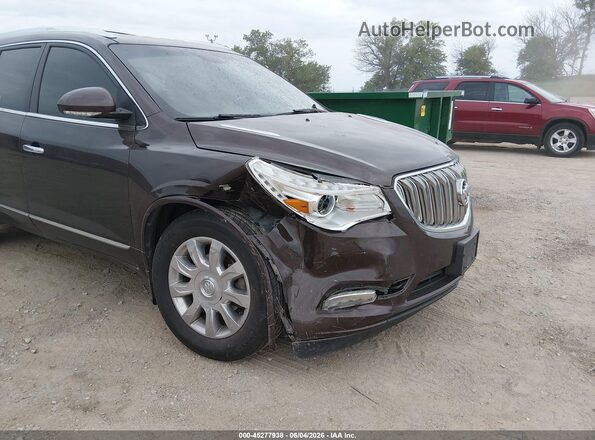 5GAKVBKD4HJ264643 2017 BUICK ENCLAVE Brown Vista frontal