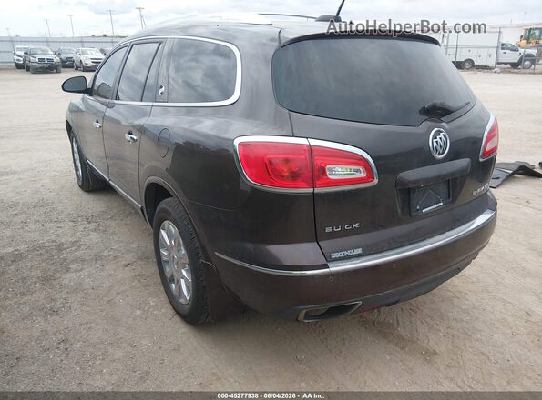 5GAKVBKD4HJ264643 2017 BUICK ENCLAVE Brown Trasero izquierdo