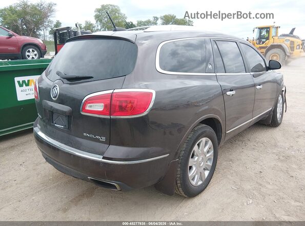 5GAKVBKD4HJ264643 2017 BUICK ENCLAVE Brown Trasero derecho