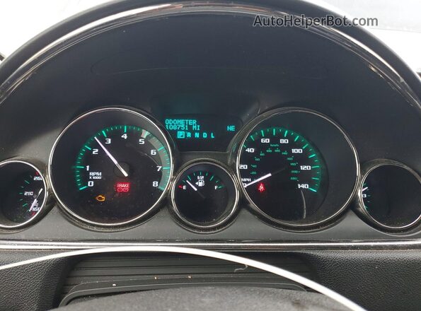 5GAKVBKD5GJ277805 2016 BUICK ENCLAVE Black ხელსაწყოთა პანელის ხედი