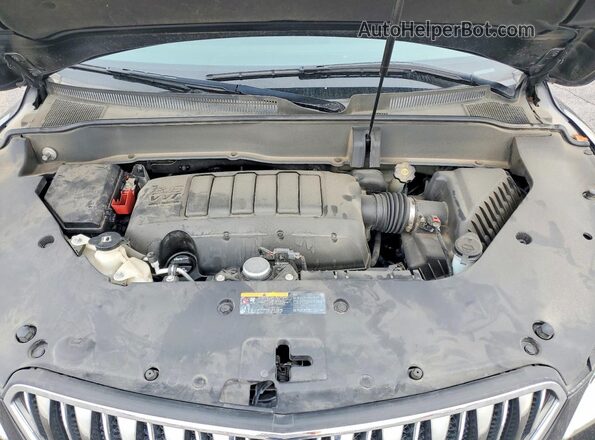5GAKVBKD5GJ277805 2016 BUICK ENCLAVE Black ძრავის განყოფილების ხედი
