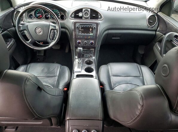 5GAKVBKD5GJ277805 2016 BUICK ENCLAVE Black წინა პანელის ხედი