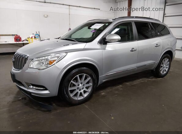 5GAKVBKD5HJ143975 2017 BUICK ENCLAVE Silver Front left