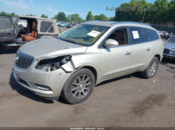 5GAKVBKD6GJ248636 2016 BUICK ENCLAVE Beige Front left