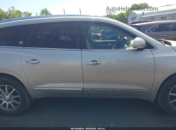 5GAKVBKD6GJ248636 2016 BUICK ENCLAVE Beige Rear interior view