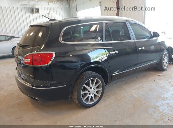 5GAKVBKD6HJ143404 2017 BUICK ENCLAVE Black Tył prawy