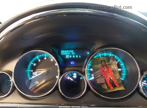 5GAKVBKD6HJ143404 2017 BUICK ENCLAVE Black Widok tylnych siedzeń