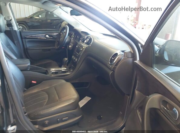 5GAKVBKD6HJ143404 2017 BUICK ENCLAVE Black Widok wnętrza z przodu