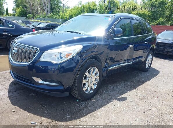 5GAKVBKD7GJ292452 2016 BUICK ENCLAVE Blue Przód lewy
