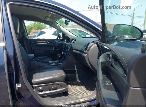 5GAKVBKD7GJ292452 2016 BUICK ENCLAVE Blue Widok wnętrza z przodu