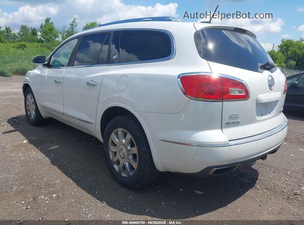 5GAKVBKD8GJ342291 2016 BUICK ENCLAVE White Trasero izquierdo