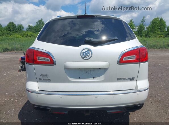 5GAKVBKD8GJ342291 2016 BUICK ENCLAVE White 