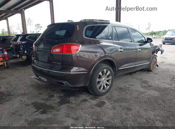 5GAKVBKD8HJ244685 2017 BUICK ENCLAVE Бордовый Задняя правая четверть