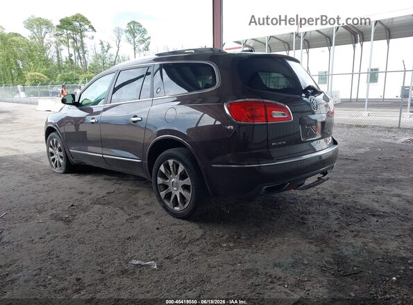 5GAKVBKD8HJ244685 2017 BUICK ENCLAVE Бордовый Задняя левая четверть