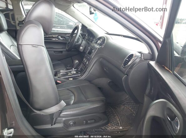 5GAKVBKD8HJ244685 2017 BUICK ENCLAVE Бордовый Вид салона спереди