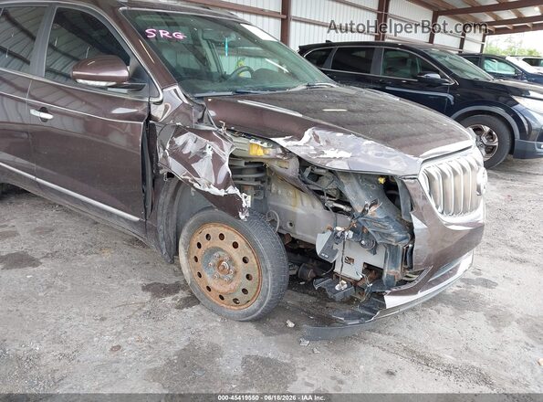 5GAKVBKD8HJ244685 2017 BUICK ENCLAVE Бордовый Вид спереди