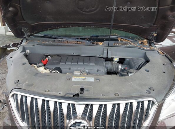 5GAKVBKD8HJ244685 2017 BUICK ENCLAVE Бордовый Вид сзади