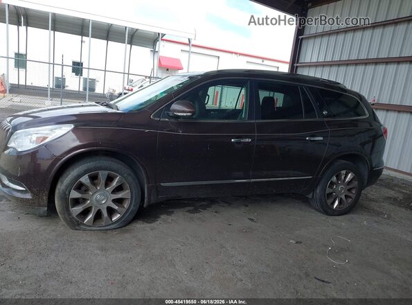 5GAKVBKD8HJ244685 2017 BUICK ENCLAVE Бордовый Вид задней части салона