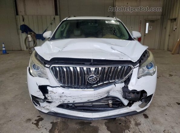 5GAKVBKDXGJ275340 2016 BUICK ENCLAVE White Front view