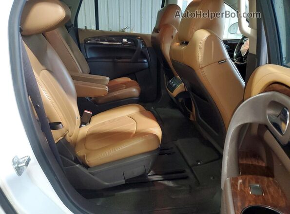 5GAKVBKDXGJ275340 2016 BUICK ENCLAVE White Rear interior view