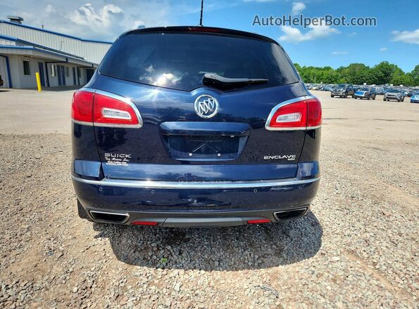 5GAKVBKDXGJ302195 2016 BUICK ENCLAVE Blue Rear view