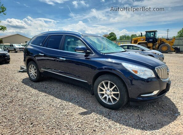 5GAKVBKDXGJ302195 2016 BUICK ENCLAVE Blue Front right