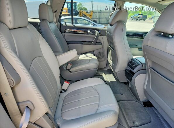 5GAKVBKDXGJ302195 2016 BUICK ENCLAVE Blue Rear interior view