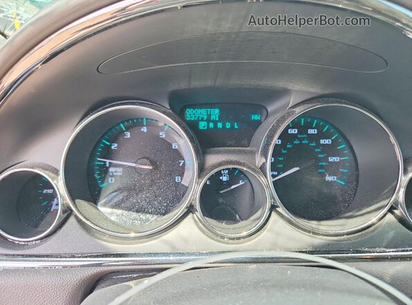 5GAKVBKDXGJ302195 2016 BUICK ENCLAVE Blue Instrument cluster view