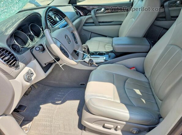 5GAKVBKDXGJ302195 2016 BUICK ENCLAVE Blue Front interior view