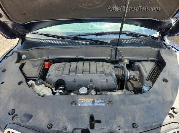 5GAKVBKDXGJ302195 2016 BUICK ENCLAVE Blue Engine compartment view