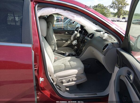 5GAKVBKDXGJ315951 2016 BUICK ENCLAVE Коричневый Вид салона спереди