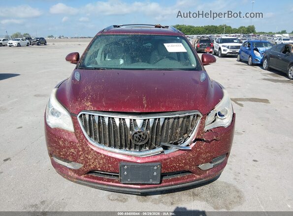 5GAKVBKDXGJ315951 2016 BUICK ENCLAVE Коричневый Вид щитка приборов