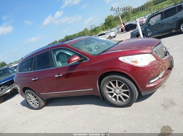 5GAKVBKDXGJ315951 2016 BUICK ENCLAVE Коричневый Вид задней части салона