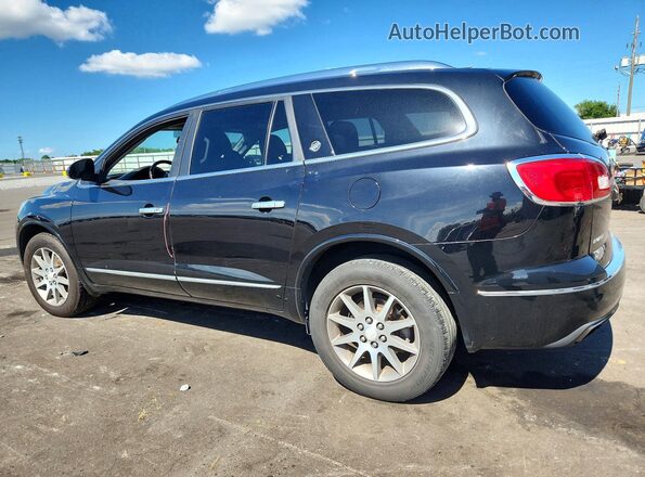 5GAKVBKDXGJ338873 2016 BUICK ENCLAVE Black უკანა მარცხენა