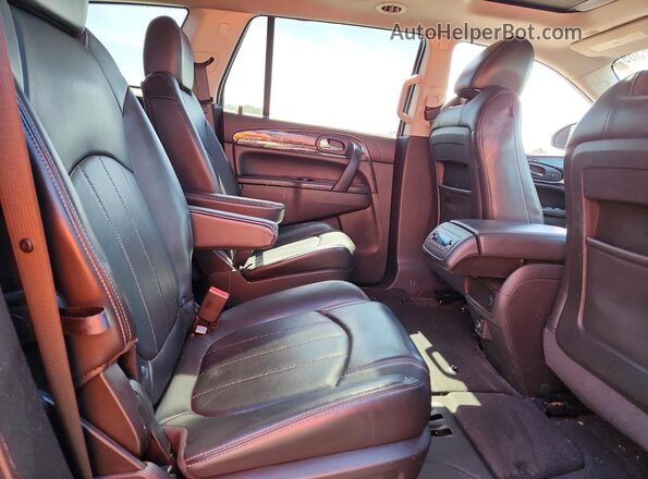 5GAKVBKDXGJ338873 2016 BUICK ENCLAVE Black უკანა სალონის ხედი
