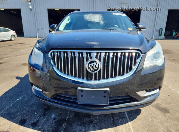 5GAKVBKDXGJ338873 2016 BUICK ENCLAVE Black წინა ხედი