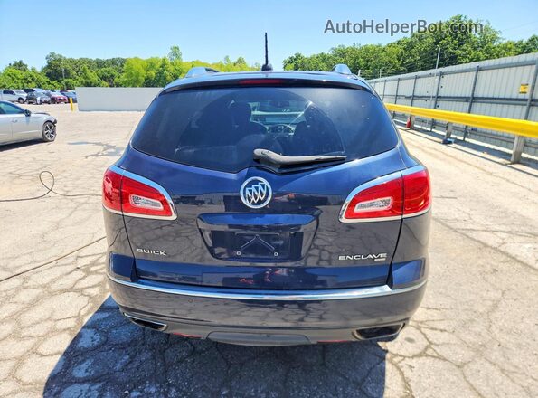 5GAKVBKDXHJ124838 2017 BUICK ENCLAVE Черный Вид сзади