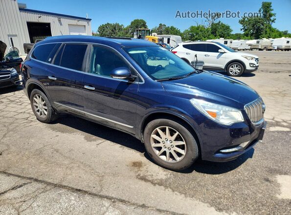 5GAKVBKDXHJ124838 2017 BUICK ENCLAVE Черный Передняя правая четверть