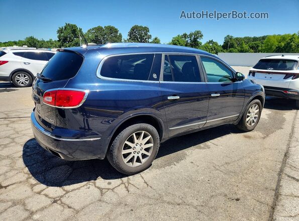 5GAKVBKDXHJ124838 2017 BUICK ENCLAVE Черный Задняя правая четверть
