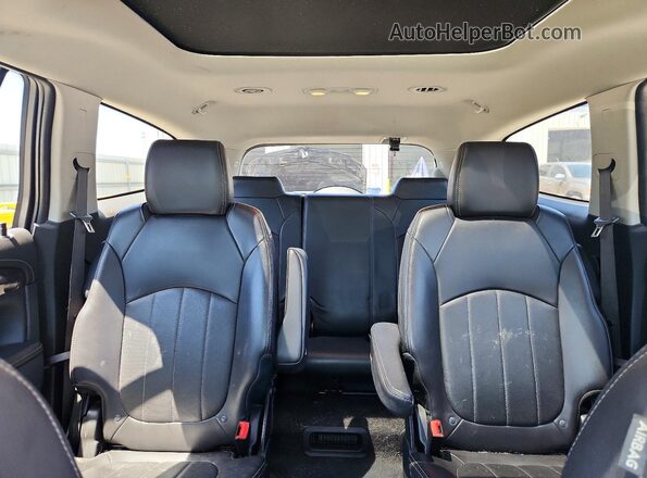 5GAKVBKDXHJ124838 2017 BUICK ENCLAVE Черный Вид задних сидений