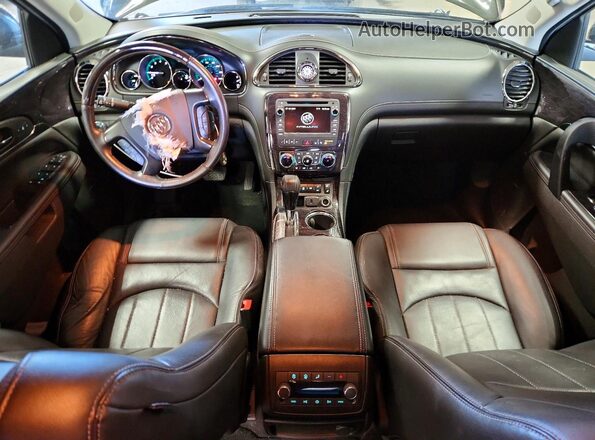 5GAKVCKD2HJ231310 2017 BUICK ENCLAVE Черный Вид панели приборов