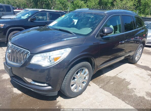 5GAKVCKD3HJ261044 2017 BUICK ENCLAVE Черный Передняя левая четверть