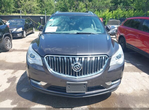 5GAKVCKD3HJ261044 2017 BUICK ENCLAVE Черный Вид щитка приборов