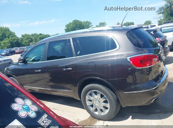 5GAKVCKD3HJ261044 2017 BUICK ENCLAVE Черный Панорамный вид салона 360°