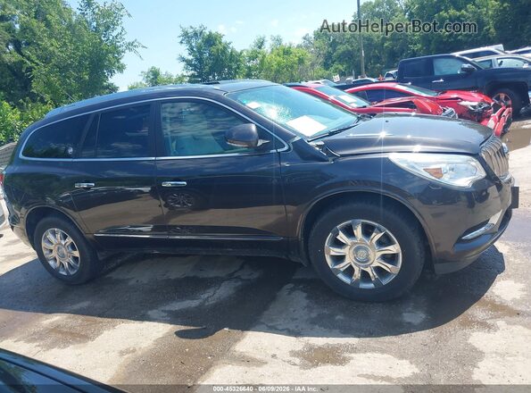 5GAKVCKD3HJ261044 2017 BUICK ENCLAVE Черный Вид задней части салона