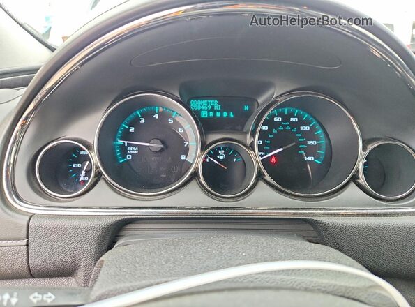 5GAKVCKD4HJ163382 2017 BUICK ENCLAVE White Instrument cluster view