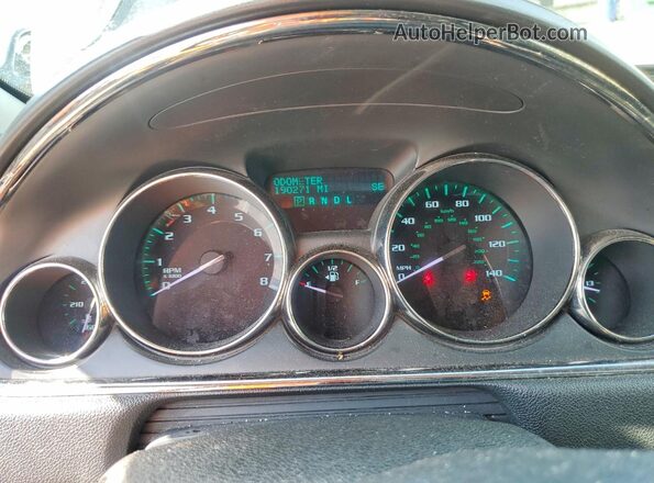 5GAKVCKD5GJ316110 2016 BUICK ENCLAVE Black Instrument cluster view