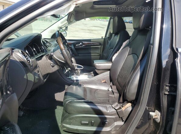 5GAKVCKD5GJ316110 2016 BUICK ENCLAVE Black Front interior view