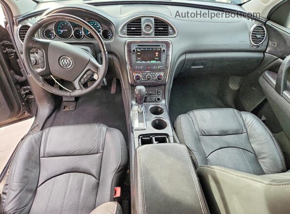 5GAKVCKD5HJ280503 2017 BUICK ENCLAVE Black Vista del salpicadero