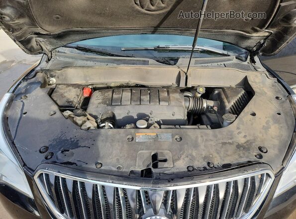 5GAKVCKD5HJ280503 2017 BUICK ENCLAVE Black Vista del compartimento del motor